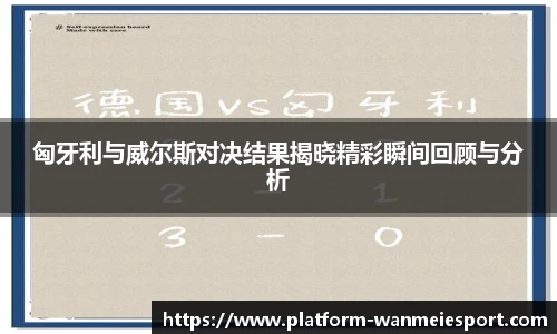 匈牙利与威尔斯对决结果揭晓精彩瞬间回顾与分析